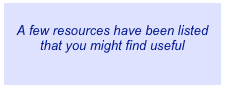 
A few resources have been listed that you might find useful
