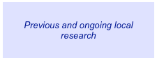Previous and ongoing local research 